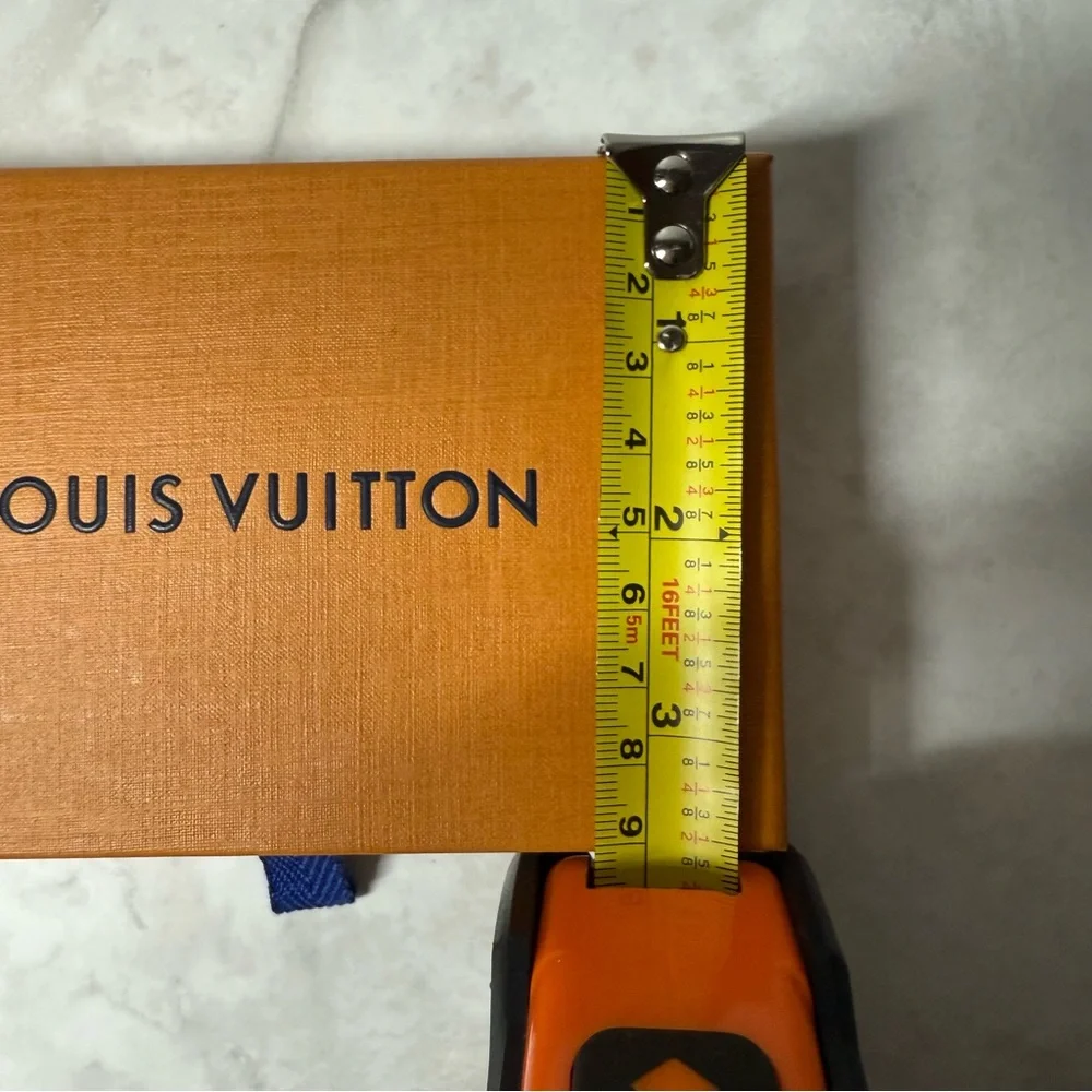 Louis Vuitton | Small Storage Box w/ Ribbon | Orange | 1.1